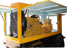 北川移动电站(移动柴油发电机组) 北川移动电站(移动柴油发电机组)